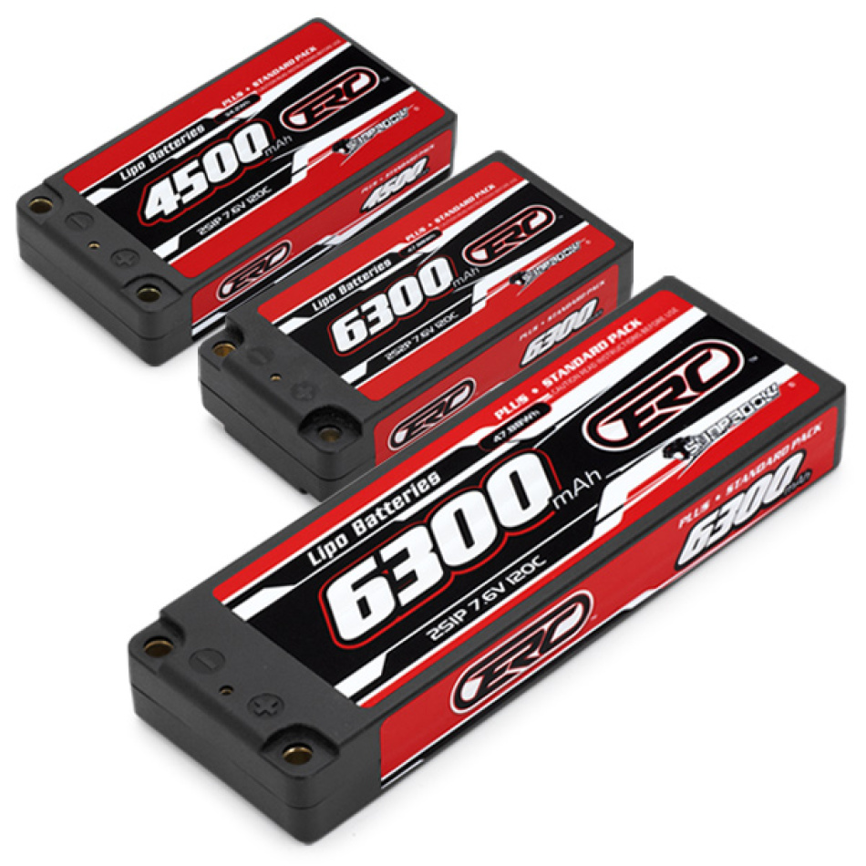 New Sunpadow ERC Hard-Case 2s LiPo's