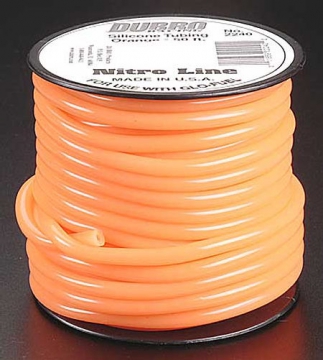 Silikonslang Orange 15.2m (2mm id) i gruppen Fabrikat / D / Du-Bro / Brnsletillbehr hos Minicars Hobby Distribution AB (132240)
