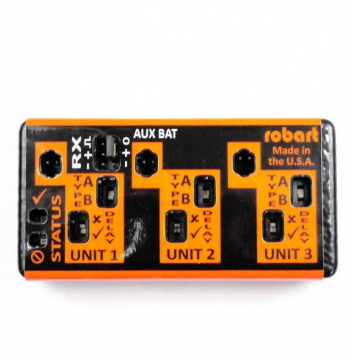Electric Retract Control Unit# in the group Brands / R / Robart / Accessories at Minicars Hobby Distribution AB (40177)