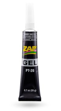 ZAP Gel CA 20gr in der Gruppe Hersteller / Z / ZAP / ZAP Glue bei Minicars Hobby Distribution AB (40PT26)