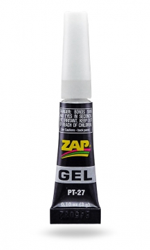 ZAP-Gel tube 0.1oz 3gr in the group Brands / Z / ZAP / ZAP Glue at Minicars Hobby Distribution AB (40PT27)