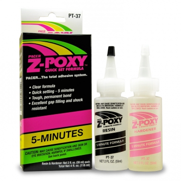 Z-Poxy 5-minute 118ml* DISCONTINUED in the group Brands / Z / ZAP / ZAP Glue at Minicars Hobby Distribution AB (40PT37)