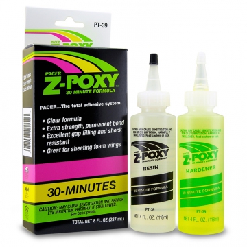 Z-Poxy 30-minuter 236.5ml* UTGTT i gruppen Fabrikat / Z / ZAP / ZAP Lim hos Minicars Hobby Distribution AB (40PT39)
