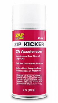 ZAP ZIP CA Kicker Aerosol 142g in the group Brands / Z / ZAP / ZAP Glue at Minicars Hobby Distribution AB (40PT50)