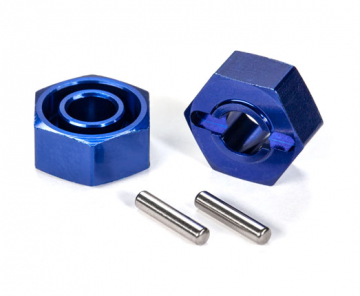 Wheel Hubs Aluminium Hex 12mm (2) in the group Brands / T / Traxxas / Spare Parts at Minicars Hobby Distribution AB (421654X)