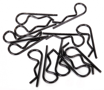 Body Clips Standard Black (12) in the group Brands / T / Traxxas / Spare Parts at Minicars Hobby Distribution AB (421834A)
