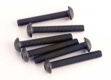 Screws M3x20 Button-head Hex Socket (6) in the group Brands / T / Traxxas / Hardware at Minicars Hobby Distribution AB (422580)