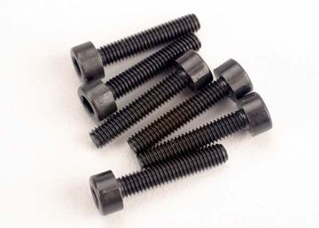 Screws M3x15mm Cap-head Hex Socket (6) in the group Brands / T / Traxxas / Hardware at Minicars Hobby Distribution AB (422586)