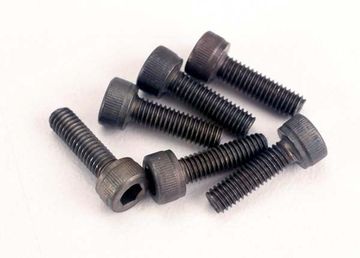 Screws M3x10mm Cap-head Hex Socket (6) in the group Brands / T / Traxxas / Hardware at Minicars Hobby Distribution AB (422587)