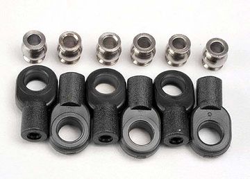 Rod Ends (short) + Hollow Ball (6+6) in the group Brands / T / Traxxas / Spare Parts at Minicars Hobby Distribution AB (422742X)