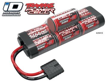 NiMH Battery 8,4V 3300mAh Series 3 Hump iD-connector in the group Brands / T / Traxxas / Batteries NiMh at Minicars Hobby Distribution AB (422941X)