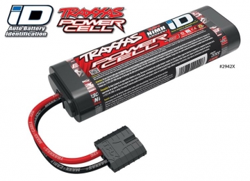 NiMH Battery 7,2V 3300mAh Series 3 iD-connector* DISC. in the group Brands / T / Traxxas / Batteries NiMh at Minicars Hobby Distribution AB (422942X)