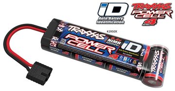 NiMH Battery 8,4V 4200mAh Series 4 iD-connector* DISC. in the group Brands / T / Traxxas / Batteries NiMh at Minicars Hobby Distribution AB (422950X)