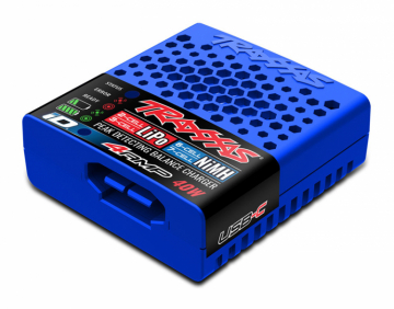 USB-C Multi-chem 40W NiMH/LiPo Charger w ID Auto battery detection in der Gruppe Hersteller / T / Traxxas / Chargers bei Minicars Hobby Distribution AB (422985)