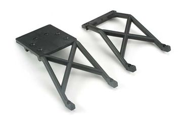 Skid Plates Front and Rear Black in the group Brands / T / Traxxas / Spare Parts at Minicars Hobby Distribution AB (423623)