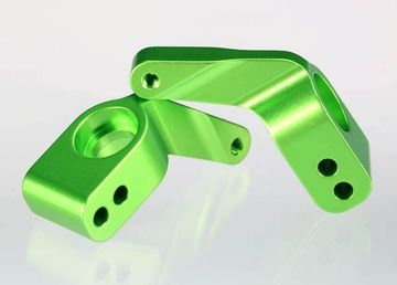 Stub Axle Carriers Aluminium Green (2) in the group Brands / T / Traxxas / Spare Parts at Minicars Hobby Distribution AB (423652G)