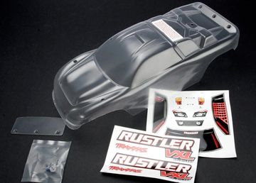Body Rustler Clear in the group Brands / T / Traxxas / Bodies & Accessories at Minicars Hobby Distribution AB (423714)