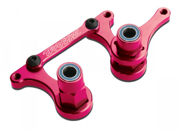Steering Bellcrank Aluminium Pink in the group Brands / T / Traxxas / Spare Parts at Minicars Hobby Distribution AB (423743P)