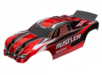 Body Rustler 2WD Red Painted in the group Brands / T / Traxxas / Bodies & Accessories at Minicars Hobby Distribution AB (423750R)