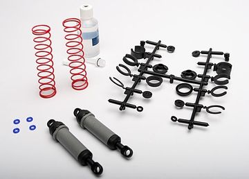 Ultra Shocks Complete XX-Long Grey (2) in the group Brands / T / Traxxas / Spare Parts at Minicars Hobby Distribution AB (423762A)