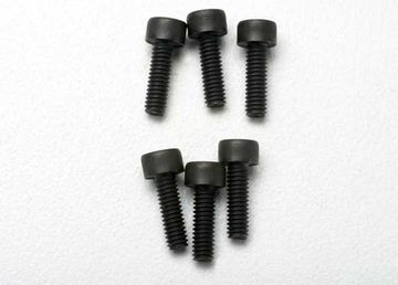 Screws M2.5x8mm Cap-head Hex Socket (6) in the group Brands / T / Traxxas / Hardware at Minicars Hobby Distribution AB (423965)