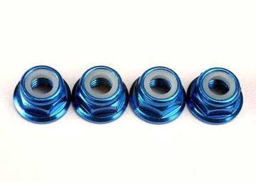 Locking Nut M5 Blue Aluminium (4) in the group Brands / T / Traxxas / Hardware at Minicars Hobby Distribution AB (424147X)