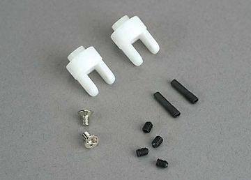 Differential Output Yokes White (2) in the group Brands / T / Traxxas / Spare Parts at Minicars Hobby Distribution AB (424628)