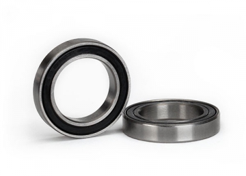 Ball Bearing Black Rubber Sealed (17x26x5mm) (2) in the group Brands / T / Traxxas / Spare Parts at Minicars Hobby Distribution AB (425107A)
