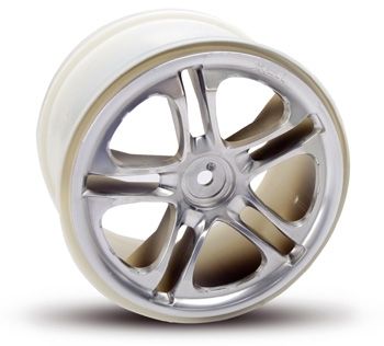 Wheels Split-Spoke Satin (14mm) 3.8 (2) in the group Brands / T / Traxxas / Tires & Wheels at Minicars Hobby Distribution AB (425172)