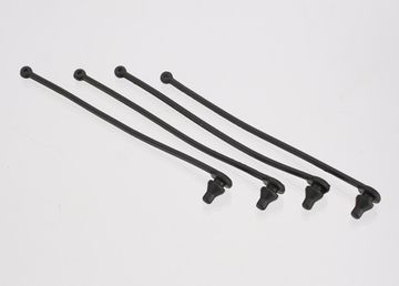 Body Clip Retainer Black (4) in the group Brands / T / Traxxas / Accessories at Minicars Hobby Distribution AB (425750)