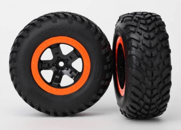 Tires & Wheels SCT/SCT S1 4WD/2WD Rear (2) in the group Accessories & Parts / Car Tires & Wheels at Minicars Hobby Distribution AB (425863R)