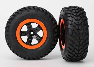 Tires & Wheels SCT/SCT 2WD Front (2) in the group Accessories & Parts / Car Tires & Wheels at Minicars Hobby Distribution AB (425864)