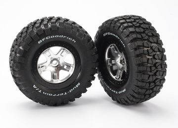 Tires & Wheels, BFGoodrich/SCT, 4WD/2WD Rear (2) in the group Accessories & Parts / Car Tires & Wheels at Minicars Hobby Distribution AB (425878)