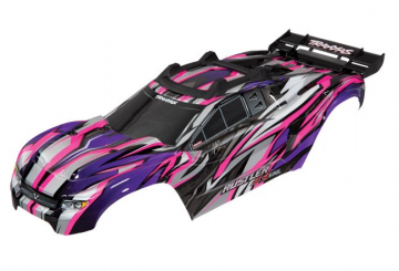 Body Rustler 4x4 Pink Complete Clipless in the group Brands / T / Traxxas / Bodies & Accessories at Minicars Hobby Distribution AB (426717P)