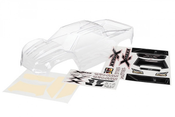 Body X-Maxx Clear in the group Brands / T / Traxxas / Bodies & Accessories at Minicars Hobby Distribution AB (427711)