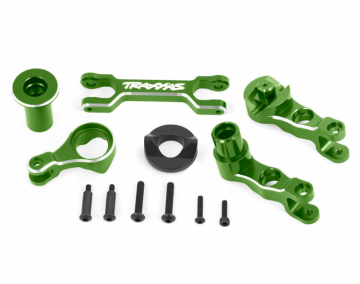 Steering Bellcranks Set Alu Green X-Maxx in the group Brands / T / Traxxas / Spare Parts at Minicars Hobby Distribution AB (427746-GRN)