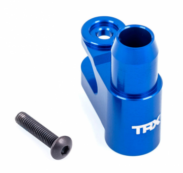 Servo Horn Steering Alu Blue X-Maxx, XRT in the group Brands / T / Traxxas / Spare Parts at Minicars Hobby Distribution AB (427747-BLUE)