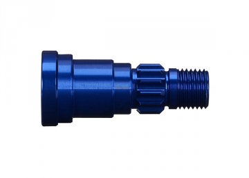 Stub Axle Alu Blue (for Driveshaft #7750X) X-Maxx, XRT in the group Brands / T / Traxxas / Spare Parts at Minicars Hobby Distribution AB (427768)