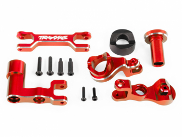Steering Bellcranks Set Alu Red XRT in the group Brands / T / Traxxas / Spare Parts at Minicars Hobby Distribution AB (427843-RED)