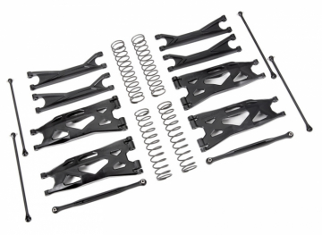 Suspension Kit WideMaxx Black X-Maxx in the group Brands / T / Traxxas / Spare Parts at Minicars Hobby Distribution AB (427895)