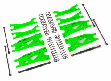 Suspension Kit WideMaxx Green X-Maxx in the group Brands / T / Traxxas / Accessories at Minicars Hobby Distribution AB (427895G)