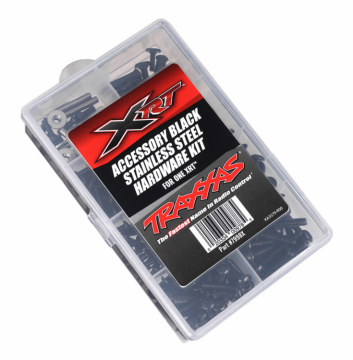 Hardware Kit Complete Stainless Steel Black XRT in the group Brands / T / Traxxas / Hardware at Minicars Hobby Distribution AB (427998X)