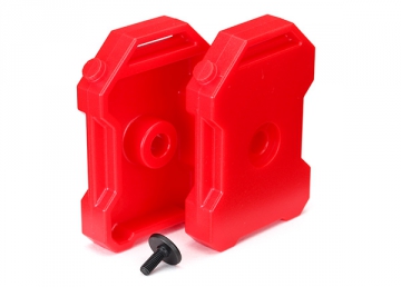 Fuel Canister Red (2) TRX-4 in the group Brands / T / Traxxas / Bodies & Accessories at Minicars Hobby Distribution AB (428022)