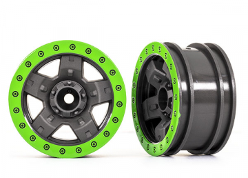 Wheels TRX-4 Sport 2.2 Green (2) in the group Brands / T / Traxxas / Tires & Wheels at Minicars Hobby Distribution AB (428180-GRN)