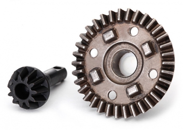 Ring Gear and Differential Pinion Gear 11/34T Std  TRX-4/6 in the group Brands / T / Traxxas / Spare Parts at Minicars Hobby Distribution AB (428279)