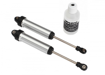 Shocks GTR 134mm Alu Silver (No Threads) (2) in the group Brands / T / Traxxas / Spare Parts at Minicars Hobby Distribution AB (428451)
