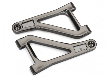 Suspension Arms Upper Left and Right Satin Chrome (2)  UDR in der Gruppe Hersteller / T / Traxxas / Spare Parts bei Minicars Hobby Distribution AB (428531X)