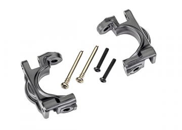 Caster Blocks (C-Hub) HD Gray L+R (for Upgrade Kit #9080) in the group Brands / T / Traxxas / Spare Parts at Minicars Hobby Distribution AB (429032-GRAY)