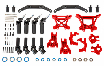 Upgrade Kit Heavy Duty Red Hoss, Rustler, Slash, Raptor R - 4x4 in the group Brands / T / Traxxas / Accessories at Minicars Hobby Distribution AB (429080R)