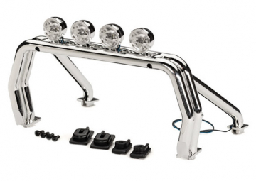 Roll Bar with LED-Lights Chevrolet K10, Ford F-150 in the group Brands / T / Traxxas / Spare Parts at Minicars Hobby Distribution AB (429262X)